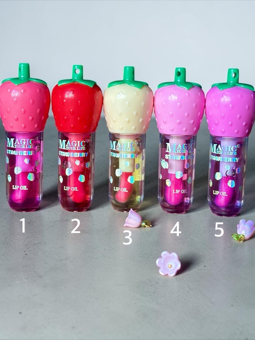 Temperature Color Changing Strawberry Lip Oil (Pick 1)